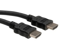 Roline - HDMI-Kabel - HDMI männlich zu HDMI männlich - 10 m - abgeschirmt - Schwarz