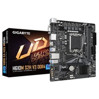 Gigabyte MB GBT Intel 1700 H610M S2H V3 DDR4 - Intel Sockel 1700 (Core i) - Micro/Mini/Flex-ATX