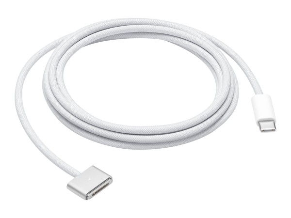 Apple - Stromkabel - 24 pin USB-C (M) zu MagSafe 3 (M) - 2 m - für MacBook Air (Mitte 2022, Mitte 2023); MacBook Pro (Early 2023, Ende 2021)