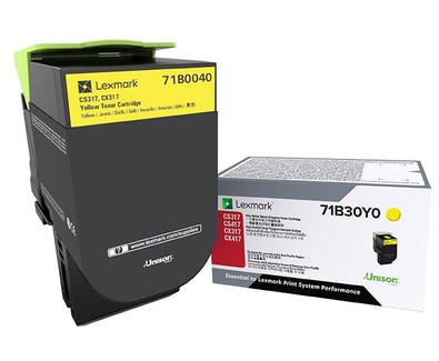 Lexmark X317 - Gelb - Original - Tonerpatrone LCCP, LRP - für Lexmark CS317dn, CX317dn