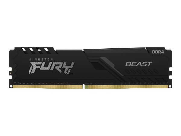 Kingston FURY Beast - DDR4 - Kit - 16 GB: 2 x 8 GB - DIMM 288-PIN - 3200 MHz / PC4-25600 - CL16 - 1.35 V - ungepuffert - non-ECC - Schwarz