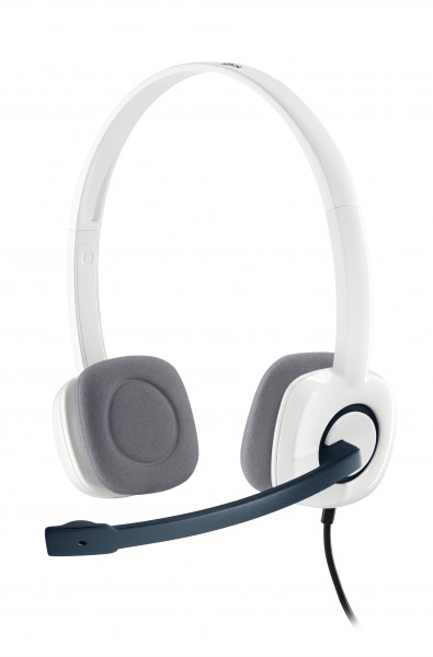 Logitech Stereo Headset H150 - Headset - On-Ear - kabelgebunden - Coconut