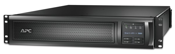 APC Smart-UPS X 3000 Rack/Tower LCD - USV - Wechselstrom 208/220/230/240 V - 2.7 kW - 3000 VA - RS-232, USB - Ausgangsanschlüsse: 9 - 2U - Schwarz - für P/N: AR4018SPX432, AR4024SP, AR4024SPX429, AR4024SPX431, AR4024SPX432, NBWL0356A