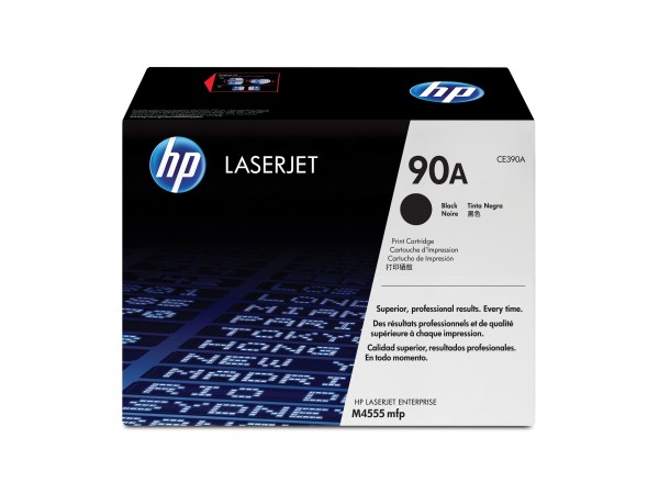 HP 90A - Schwarz - original - LaserJet - Tonerpatrone (CE390A) - für LaserJet Enterprise 600 M602dn, 600 M602m, 600 M602n, 600 M602x, M4555 MFP, M603xh