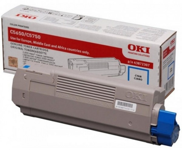 OKI - Cyan - Original - Tonerpatrone - für C5650dn, 5650n, 5750dn, 5750n