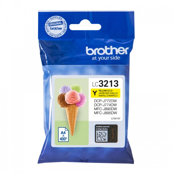 Brother LC3213Y - Gelb - Original - Tintenpatrone - für Brother DCP-J572, DCP-J772, DCP-J774, MFC-J890, MFC-J895