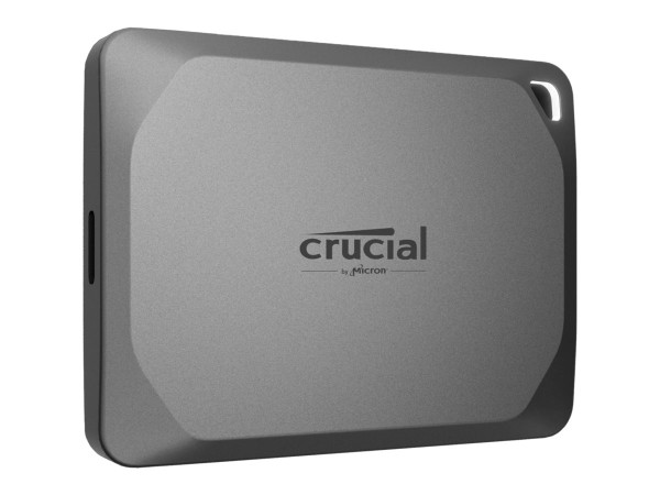 Crucial X9 Pro - SSD - verschlüsselt - 1 TB - extern (tragbar) - USB 3.2 Gen 2 (USB-C Steckverbinder) - 256-Bit-AES