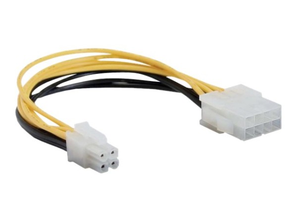 InLine - Netzteil - interne Stromversorgung, 8-polig (W) bis 4 PIN ATX12V (M) - 15 cm