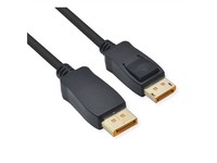 ROLINE DisplayPort Kabel DP2.1.ST/ST 1m 16Ka60Hz UHBR20/80Gbit/s - Kabel - Digital/Display/Video