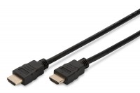 ASSMANN - HDMI mit Ethernetkabel - HDMI männlich bis HDMI männlich - 2 m - Dreifachisolierung - Schwarz
