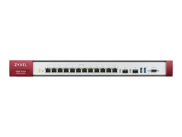 Zyxel ZyWALL USG FLEX 700 - UTM Bundle - Firewall - mit 1 Jahr AV+IDP, AS, CF - 12 Anschlüsse - GigE - 1U - Cloud-verwaltet - Rack-montierbar