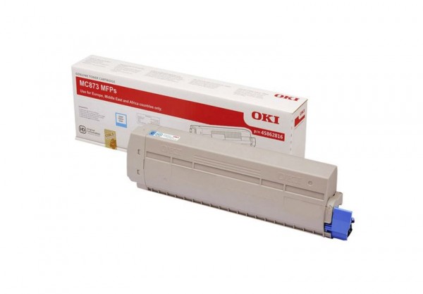 OKI - Cyan - Original - Tonerpatrone - für OKI MC873DN, MC873DNC, MC873DNCT, MC873DNV, MC873DNX, MC883dn, MC883dnct, MC883dnv