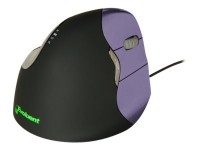 Evoluent VerticalMouse 4 Small - Vertikale Maus - ergonomisch - Für Rechtshänder - optisch - 6 Tasten - kabelgebunden - USB