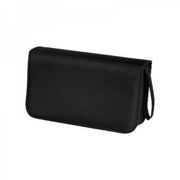 Hama CD Wallet 80 - Tasche für CDs/DVDs - 80 CDs/DVDs - Nylon - Schwarz