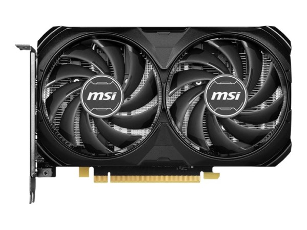 MSI GeForce RTX 4060 Ti VENTUS 2X BLACK 16G OC - Grafikkarten - GeForce RTX 4060 Ti - 16 GB GDDR6 - PCIe 4.0 x16 - HDMI, 3 x DisplayPort - Schwarz