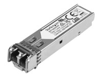 StarTech 1000BASE-ZX - Gigabit Transceiver - LC Fiber - MSA konform - 80 km - Gigabit SFP Modul - Single Mode SFP - 1550nm - SFP (Mini-GBIC)-Transceiver-Modul - GigE - 1000Base-ZX - LC Single-Modus - bis zu 80 km - 1550 nm