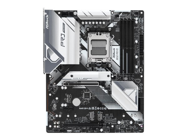 ASRock B650 Pro RS - Motherboard - ATX - Socket AM5 - AMD B650 Chipsatz - USB 3.2 Gen 1, USB 3.2 Gen 2, USB-C 3.2 Gen2, USB-C 3.2 Gen 2x2 - 2.5 Gigabit LAN - Onboard-Grafik (CPU erforderlich) - High Definition Audio (7.1-channel)