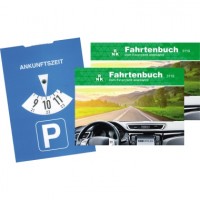 RNK Fahrtenbuch 3119/2 PKW DIN A6 quer 2 St./Pack. +Parkscheibe