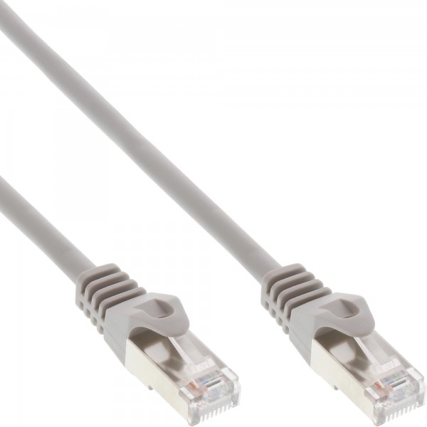 exertis Connect - Patch-Kabel - RJ-45 (M) zu RJ-45 (M) - 20 m - SSTP-Kabel - CAT 6 - halogenfrei - Grau