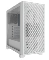 CORSAIR 3000D AIRFLOW - Mid tower - E-ATX - Seitenteil mit Fenster (gehärtetes Glas) - keine Spannungsversorgung (ATX) - weiß - USB/Audio