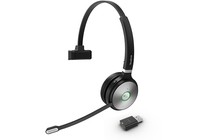 Yealink WH62 Portable - Headset - On-Ear - DECT - kabellos - USB - Zertifiziert für Microsoft Teams