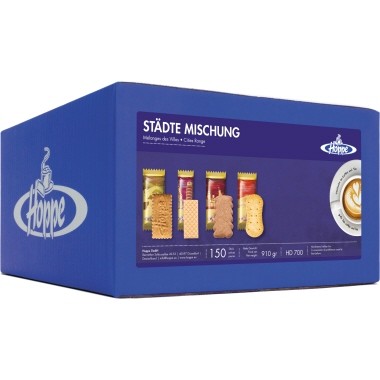 Hoppe Gebäck Städte Mischung HD700 150 St./Pack.