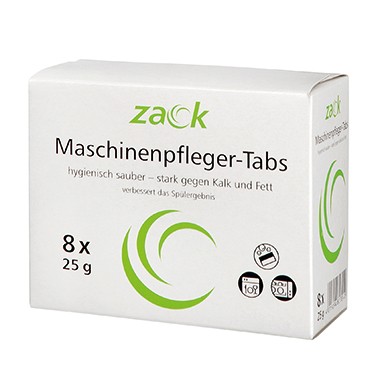 zack Maschinenreiniger Tabs 96692 25g 8 St./Pack