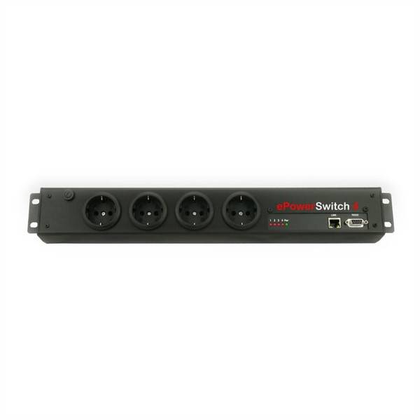 Neol ePowerSwitch-4+ D 19"/Office (Deutsch), USB EPS-4 R3-DE
