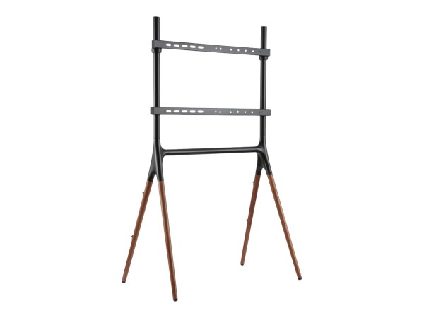 Reflecta Elegant 70W - Aufstellung - für Flachbildschirm - Walnussholz, Metallrahmen - Schwarz, Nußbaum - Bildschirmgröße: 124-178 cm (49"-70") - Bodenaufstellung