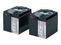 APC Replacement Battery Cartridge #55 - USV-Akku - Bleisäure - 2 Zellen - Schwarz - für P/N: SMT2200C, SMT2200I-AR, SMT2200IC, SMT3000C, SMT3000I-AR, SMT3000IC, SUA3000I-IN