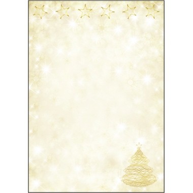 SIGEL Weihnachts-Feinpapier DP083 Graceful Christmas A4 100 St./Pack.