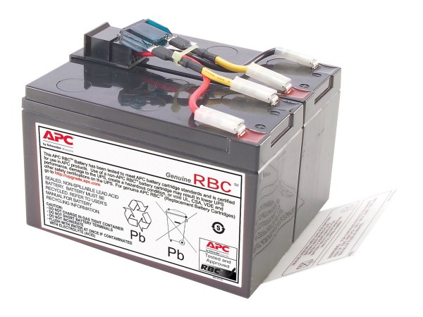 APC Replacement Battery Cartridge #48 - USV-Akku - 1 x Batterie - Bleisäure - für P/N: SMT750, SMT750C, SMT750I, SMT750IC, SMT750TW, SMT750US, SUA750ICH-45, SUA750-TW
