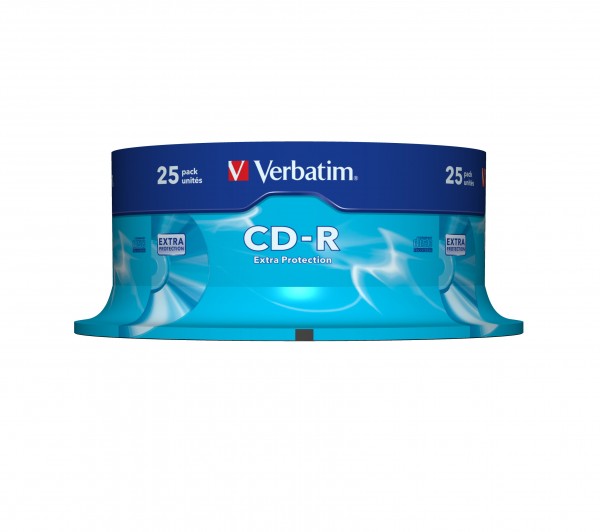 Verbatim CD-R Extra Protection - 25 x CD-R - 700 MB 52x - Spindel
