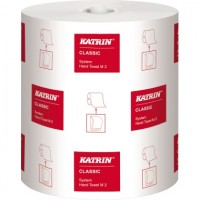 Katrin Handtuchrolle Classic System Towel M2 460102 weiß 6 Rl./Pack.