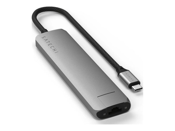 Satechi 7-in-1 - Dockingstation - USB-C / USB 3.2 Gen 2 x 2