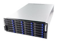 FANTEC SRC-4240X07 - Rack-Montage - 4U - SSI EEB - SATA/SAS - Hot-Swap - ohne Netzteil - Schwarz, Silber - USB