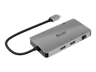 Club 3D - Dockingstation - USB-C 3.2 Gen 1 / Thunderbolt 3 - HDMI - GigE