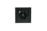 kabelmeister Einbausteckdose 1-fach m. Schnelllader 20W PD3.0 USB - Netzteil - USB Typ C