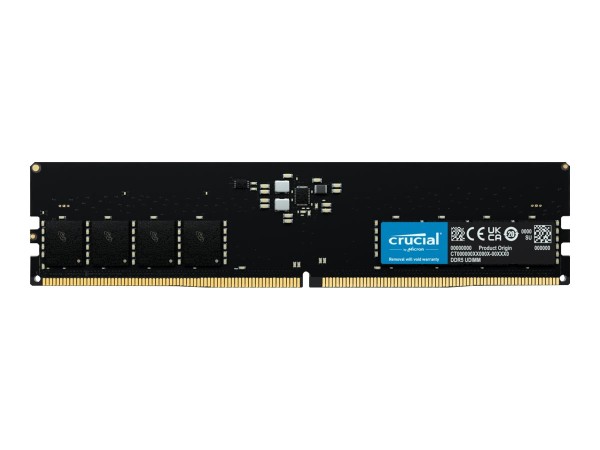 Crucial - DDR5 - Modul - 32 GB - DIMM 288-PIN - 5200 MHz / PC5-41600 - CL42 - 1.1 V - ungepuffert - non-ECC