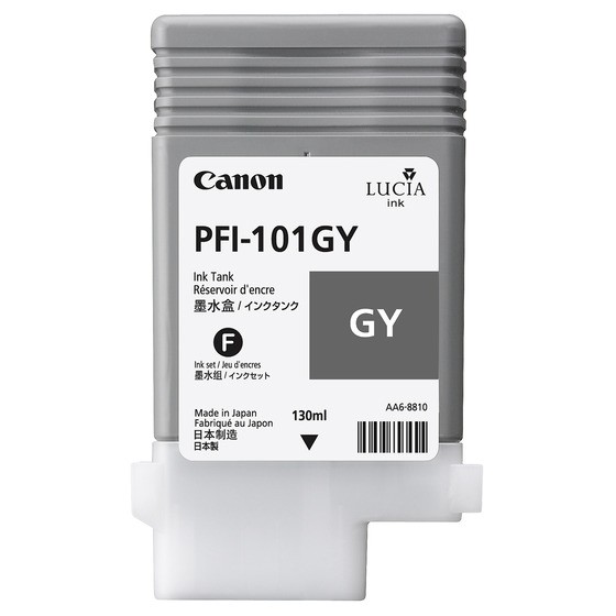 Canon LUCIA PFI-101 GY - 130 ml - Grau - Original - Tintenbehälter - für imagePROGRAF iPF5000, iPF6000S