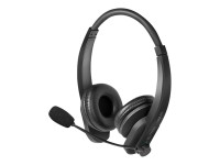LogiLink - Headset - On-Ear - Bluetooth - kabellos - Schwarz
