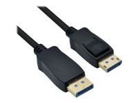 Roline - DisplayPort-Kabel - DisplayPort (M) eingerastet zu DisplayPort (M) eingerastet - DisplayPort 2.0 - 1 m - unterstützt 8K 60 Hz (7680 x 4320), unterstützt 4K 120 Hz (3840 x 2160) - Schwarz
