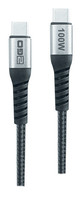 2GO Schnellladekabel USB-C 100W Thunderbolt 1.2m - Digital/Daten