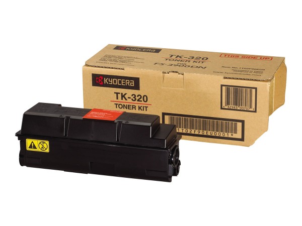 Kyocera TK 320 - Schwarz - Original - Tonersatz - für FS-3900D, 3900DN, 3900DN/KL3, 3900DTN, 4000D, 4000DN, 4000DN/KL3, 4000DTN