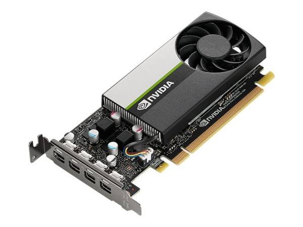 NVIDIA T1000 - Grafikkarten - T1000 - 8 GB GDDR6 - PCIe 3.0 x16 Low-Profile - 4 x Mini DisplayPort