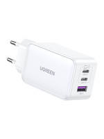 Ugreen Nexode USB-A+2*USB-C 65W GaN Tech Fast Charger White