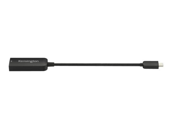 Kensington CV5000DP - Videoadapter - 24 pin USB-C (M) zu DisplayPort (W) - Thunderbolt 3 / DisplayPort 1.4 - Support von 4K 120 Hz, Support von 8K 30 Hz, 1080p-Unterstützung, 60 Hz