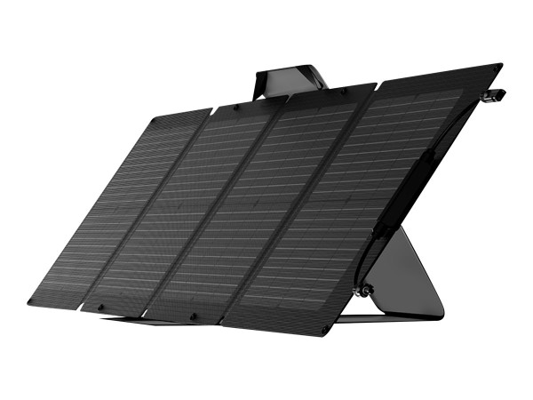 Ecoflow Solarpanel Monokristalin Modul faltbar Schwarz 110W