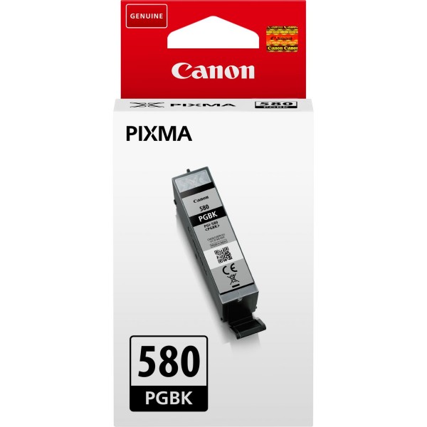 Canon PGI-580PGBK - 11.2 ml - Schwarz - Original - Tintenbehälter - für PIXMA TS6251, TS6350, TS6351, TS8251, TS8252, TS8350, TS8351, TS8352, TS9550, TS9551