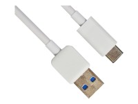 Sandberg - USB-Kabel - USB-C (M) bis USB Typ A (M) - USB 3.1 - 2 m - geformt, umkehrbarer C-Stecker
